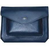 Golden Head Valencia Portemonnee RFID-bescherming Leer 16.5 cm blauw