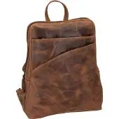 Green Burry Rugzak 'Vintage '1536' donkerbruin