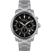 Breil Analoog horloge 'Caliber' zwart / zilver