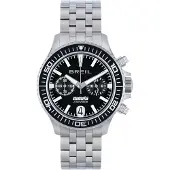 Breil Analoog horloge 'Manta P.R.O.' zwart / zilver