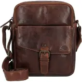 Greenburry Schoudertas 'Rugged' bruin