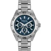 Breil Analoog horloge 'Challenge' marine / zilver