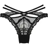 Hunkemoller Slip 'Janine' zwart