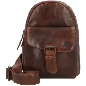 Greenburry Schoudertas 'Rugged' bruin