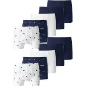 Schiesser Onderbroek navy / lichtblauw / wit