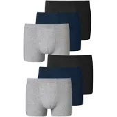 Schiesser Boxershorts ' 95/5 Organic Cotton ' zwart