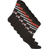 FILA Sportsokken rood / zwart / wit