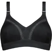 Triumph Tri-Action Workout N Dames Sportbeha - BLACK - Maat D085