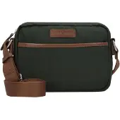 Greenburry Schoudertas 'Madeleine' bruin / donkergroen