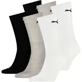 Puma Sportsokken grijs gemêleerd / zwart / wit