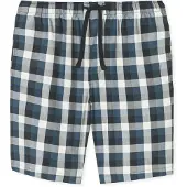 Schiesser Pyjamabroek ' Mix & Relax ' blauw / wit