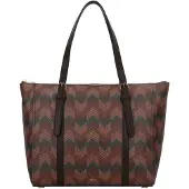 Fossil Shopper 'Carlie' mokka / gemengde kleuren