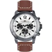 FYNCH-HATTON Analoog horloge bruin