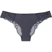 Triumph Slip ' Wild Peony Florale Brazilian ' donkergrijs