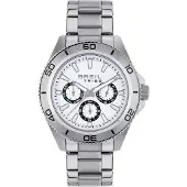 Breil Analoog horloge 'Challenge' zilver / wit