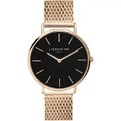 Liebeskind berlin Analoog horloge rose-goud / zwart