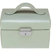 Windrose Sieraden-bewaring 'Merino Moda' groen