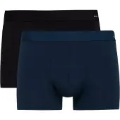 Calida Boxershorts blauw / zwart / wit