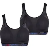 Triumph Sport bh ' Triaction Cardio Flow ' zwart