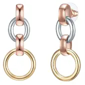 Lulu & Jane Oorbellen goud / rose-goud / zilver