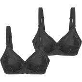 Triumph BH ' Doreen + Cotton ' zwart