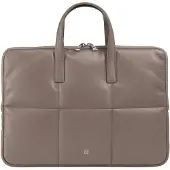 Dudu Toys Laptoptas 'Togean' taupe / zilver