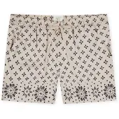 Schiesser Pyjamabroek ' Mix & Relax Web ' beige / grijs