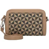 Gabor Schoudertas 'Meria' beige / camel / zwart