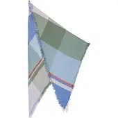 s.Oliver Doek blauw / lichtblauw / taupe / poederroze