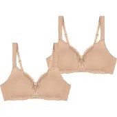 Triumph BH ' Modern Lace+Cotton ' beige