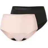 Schiesser Slip ' Periodenslip Secret Care ' zwart