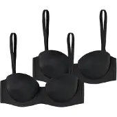 Schiesser BH ' Bandeau mit Schale - Unique Micro ' zwart