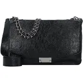 Seidenfelt Manufaktur Schoudertas Vejen Shoulderbag Glossy Black Zwart