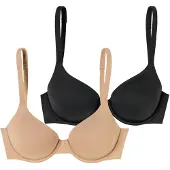 Schiesser BH ' BH mit Schale - Unique Micro ' beige / zwart