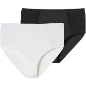 Schiesser Slip ' Air Spitze ' zwart