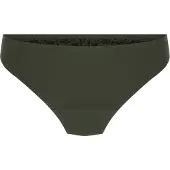 Hunkemoller String donkergroen