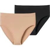 Schiesser Broekje beige / zwart