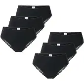 Schiesser Slip ' Modern Multipacks ' zwart
