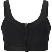 Endurance Crystale Zip High Support Sport-BH Dames