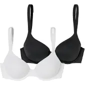 Schiesser BH ' BH mit Schale - Unique Micro ' zwart / wit