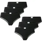 Schiesser String ' Cheeky String ' zwart
