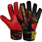 Reusch Sporthandschoenen 'Attrakt Solid Junior' goud / bloedrood / zwart