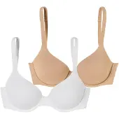 Schiesser BH ' BH mit Schale - Unique Micro ' nude / wit