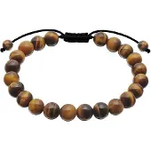 True Rebels Armband bruin / zwart