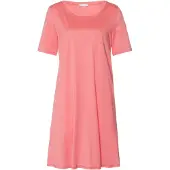 Hanro Nachthemd ' Cotton Deluxe ' koraal
