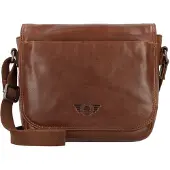 Green Burry Schoudertas 'Vintage' bruin