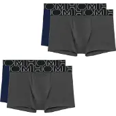 Hom Boxershorts ' Boxerlines HO1 ' navy / antraciet