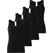 Schiesser Onderhemd ' Modern Multipacks ' zwart