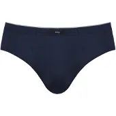 Mey Slip 'Dry Cotton' donkerblauw