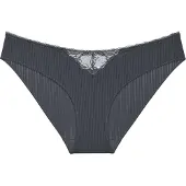 Triumph Slip ' Wild Iris Florale Tai ' antraciet